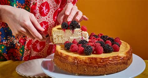 mixed-berry-laclare-goat-cheese-cheesecake image