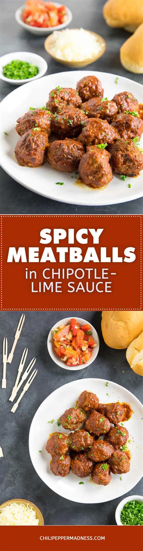 spicy-meatballs-in-chipotle-lime-sauce-chili-pepper image