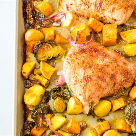 easy-sheet-pan-turkey-dinner-recipe-the-foodie-affair image