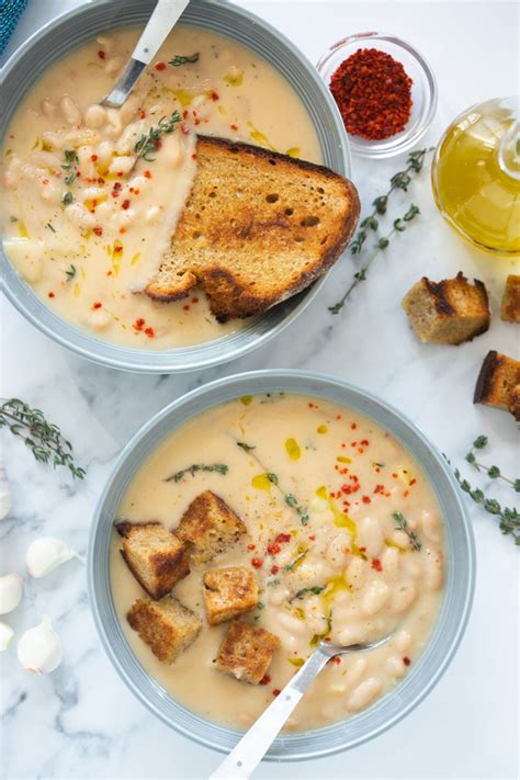 creamy-cannellini-bean-soup-with-garlic-and-thyme image