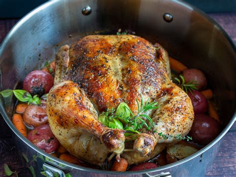 savory-herb-roasted-whole-chicken-healthy-world image