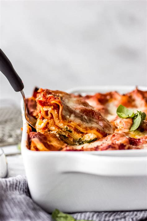 vegetarian-spinach-ricotta-lasagna-fork-in-the-kitchen image