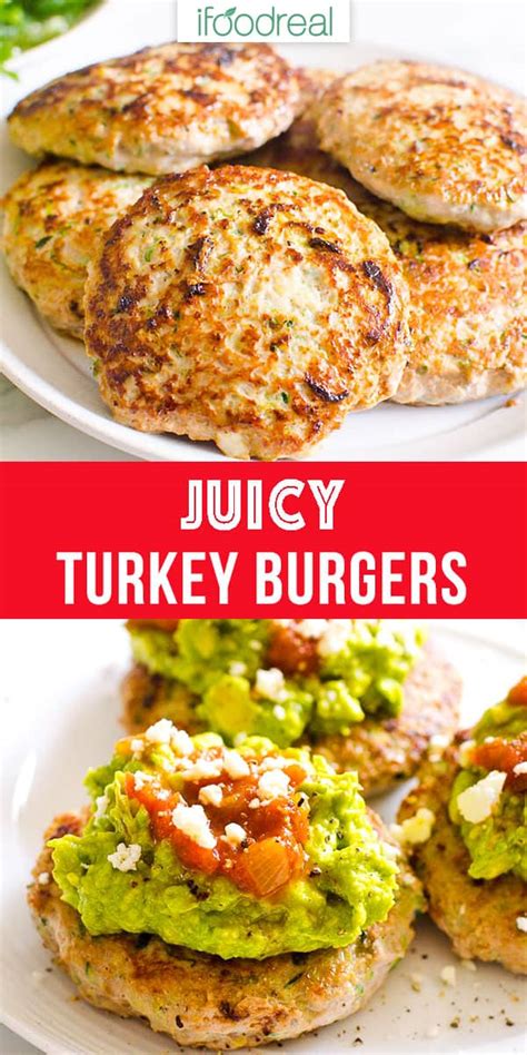 the-best-turkey-burger-recipe-healthy-ifoodrealcom image