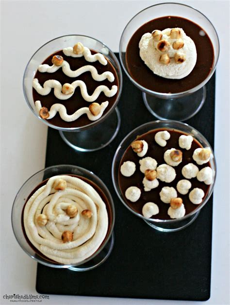 baileys-chocolate-pots-with-baileys-cream-cherished image