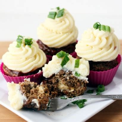 meatloaf-cupcakes-with-mashed-potato-icing-tasty image
