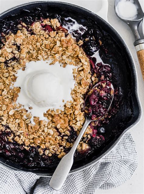 brown-butter-berry-crisp-browned-butter-blondie image