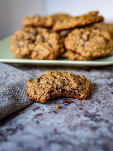 oat-flour-oatmeal-cookies-the-nessy-kitchen image