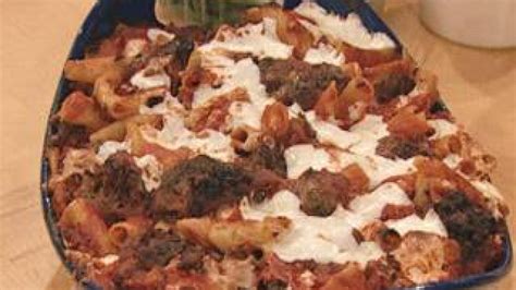 meatloaf-baked-ziti-recipe-rachael-ray-show image