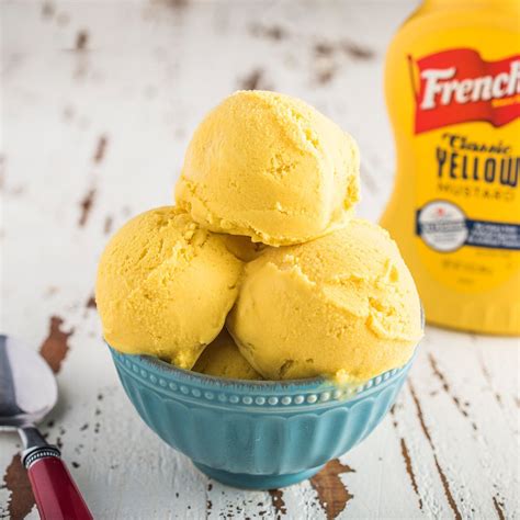 no-churn-frenchs-yellow-mustard-ice-cream-frenchs image