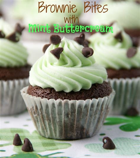 mini-brownie-cupcakes-with-mint-buttercream image