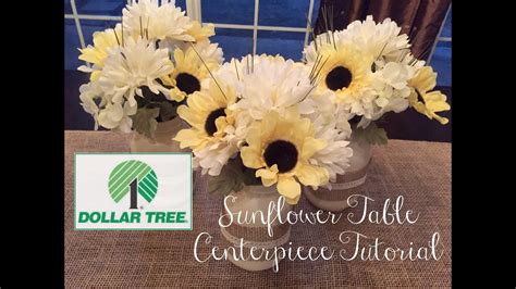 dollar-tree-diy-sunflower-table-centerpiece image