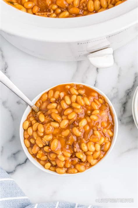 easy-crockpot-baked-beans-love-from-the-oven image