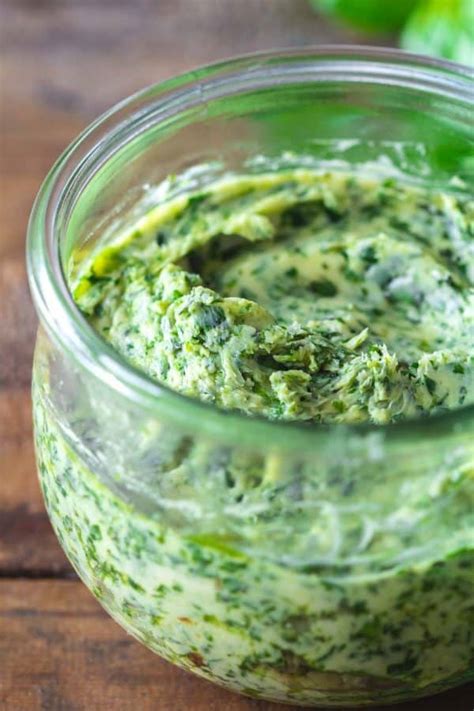 garlic-herb-butter-green-healthy-cooking image