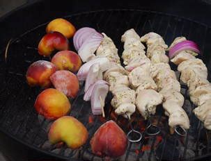 grilled-stone-fruits-with-balsamic-and-black-pepper-syrup image