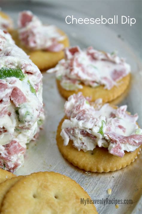 chipped-beef-cheese-ball-my-heavenly image