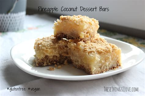 pineapple-coconut-dessert-bars-gluten-free-vegan image