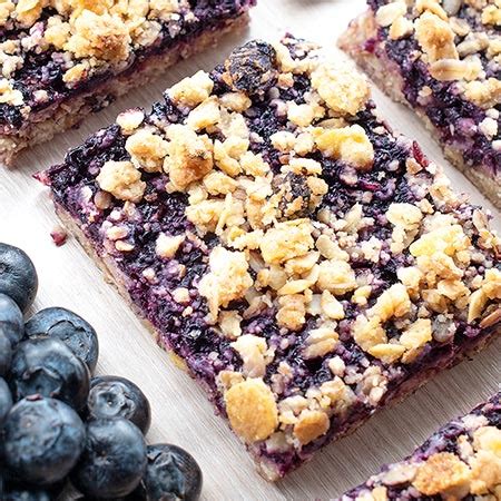 healthy-breakfast-blueberry-oatmeal-crumb-bars image