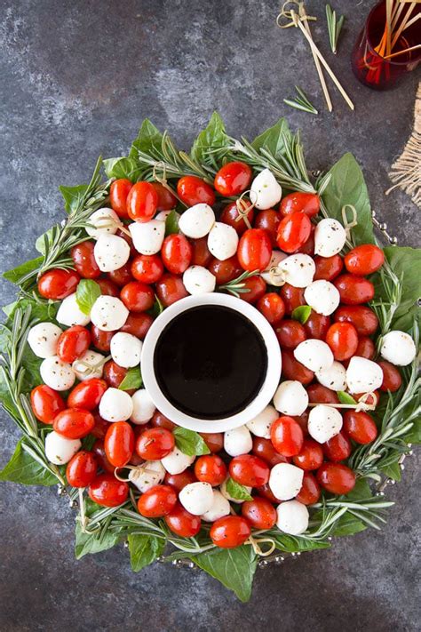 caprese-salad-appetizer-wreath-simple-healthy-kitchen image