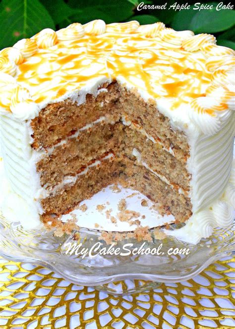 caramel-apple-spice-cake-recipe-my-cake-school image