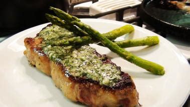new-york-strip-with-blue-cheese-butter-beef-steak image