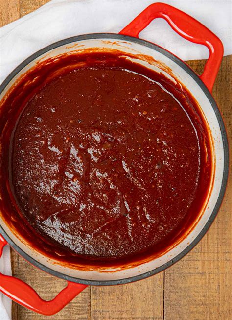 homemade-bbq-sauce-recipe-no-ketchup-dinner image