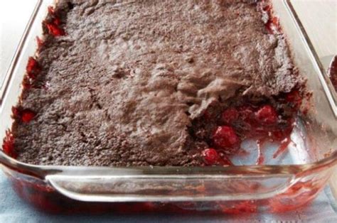 3-ingredient-chocolate-cherry-dump-cake-tastydone image
