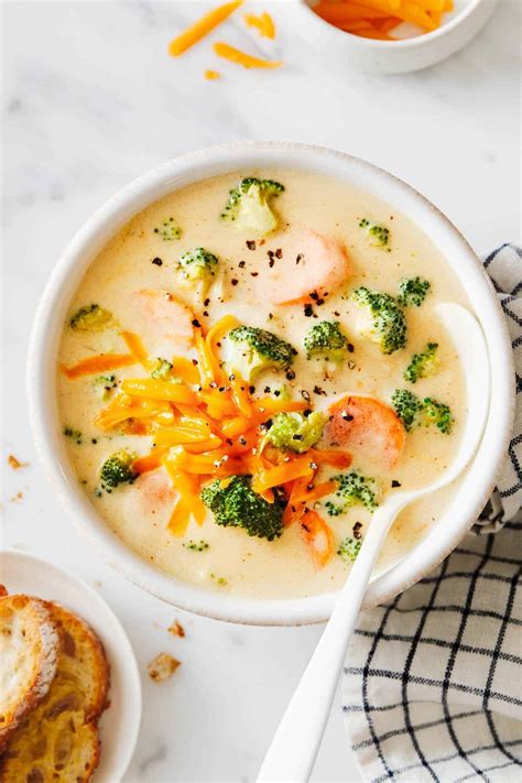 the-best-broccoli-cheese-soup-with-video image
