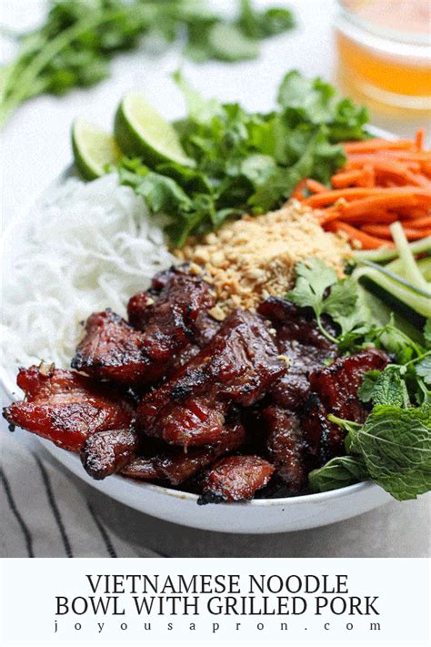 vietnamese-noodle-bowl-with-grilled-pork-joyous-apron image