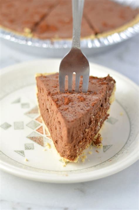 no-bake-chocolate-truffle-pie-a-taste-of-madness image