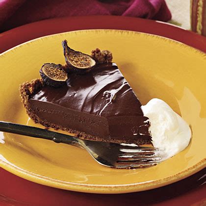 rich-chocolate-tart-recipe-myrecipes image