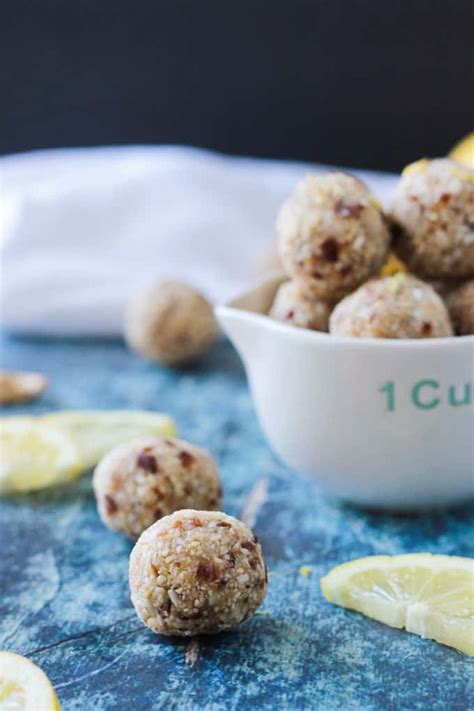 lemon-coconut-cashew-date-balls-veggie-inspired image