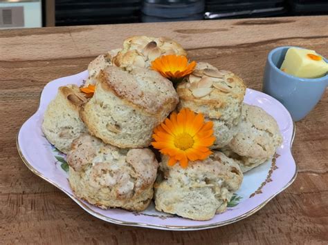 holiday-pear-and-ginger-scones-recipetv image