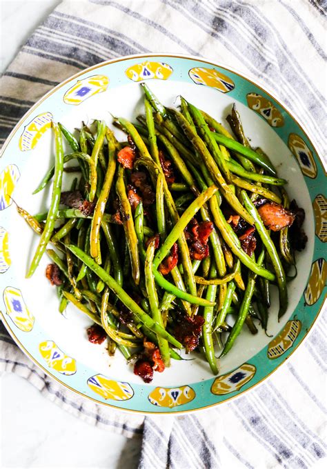 bacon-balsamic-green-beans-the-defined-dish image