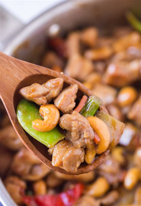 easy-teriyaki-chicken-stir-fry-with-cashews-the-foodie image