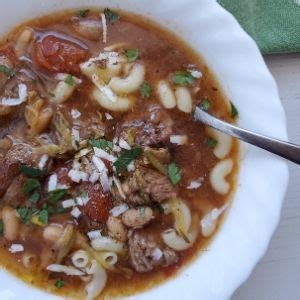 slow-cooker-beef-minestrone-soup-bakersbeans image
