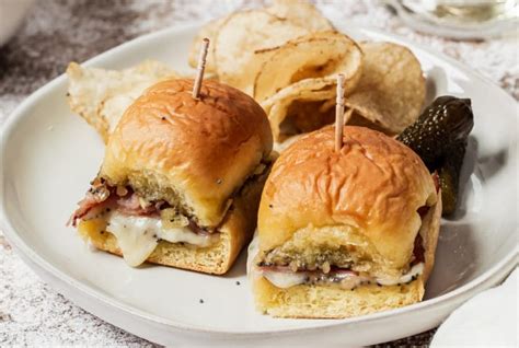 ham-swiss-mini-sandwich-appetizers-for-parties-celebrations image