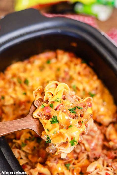 crock-pot-beef-and-noodles-casserole-recipe-eating image