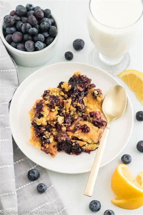 lemon-blueberry-dump-cake-belle-of-the-kitchen image