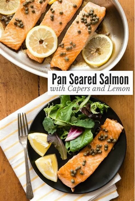 pan-seared-salmon-with-capers-and-lemon image