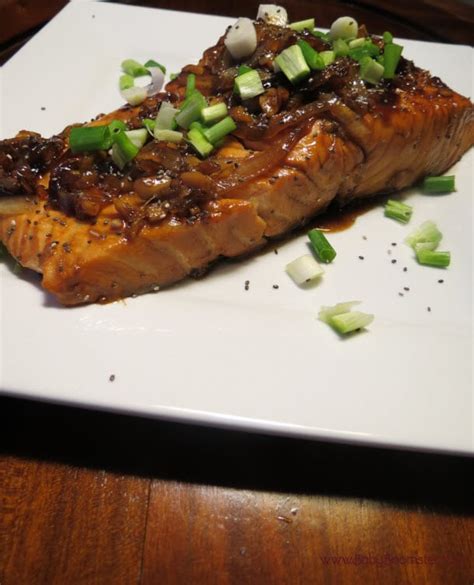 whiskey-glazed-salmon-recipe-baby-boomster image