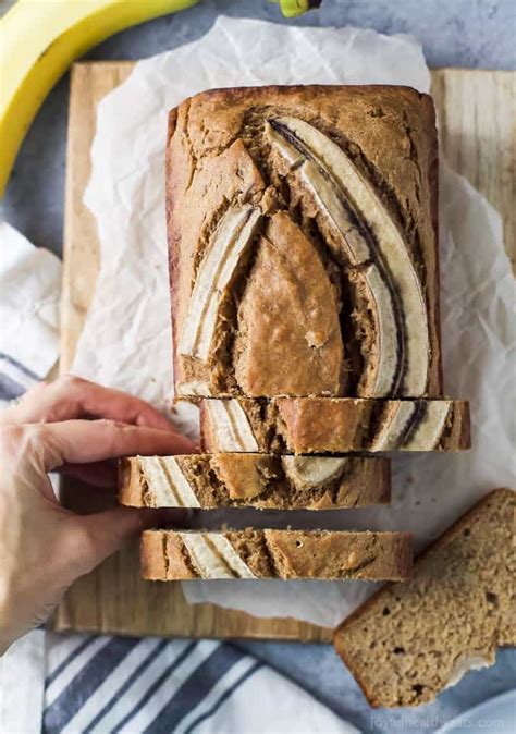 healthy-banana-bread-recipe-easy-moist-banana-bread image