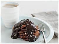 chocolate-pancakes-with-chocolate-sauce-recipe-sbs image