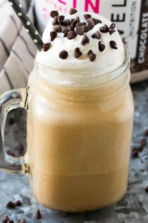 easy-and-delicious-mocha-protein-shake image