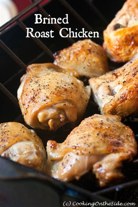 recipe-brined-roast-chicken-cooking-on-the-side image