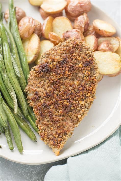 pecan-crusted-chicken-cutlet-the-clean-eating-couple image