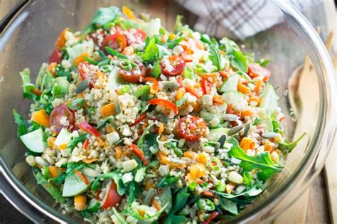 vegetable-quinoa-salad-recipe-the-kitchen-girl image