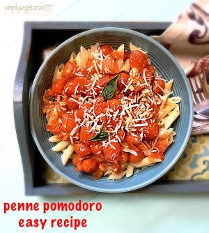penne-pomodoro-easy-recipe-italian-pasta image