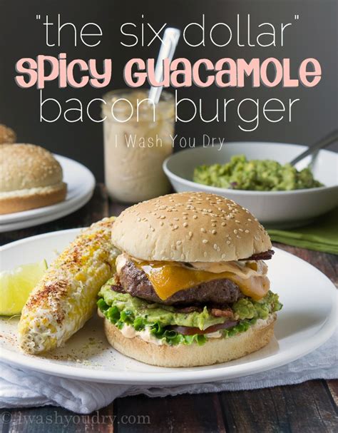 spicy-guacamole-bacon-burger-i-wash-you-dry image