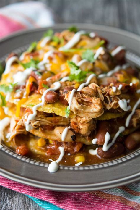 slow-cooker-mexican-chili-tostada-stacks image