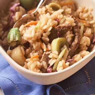 risotto-n-stir-fry-beef-recipe-land-olakes image